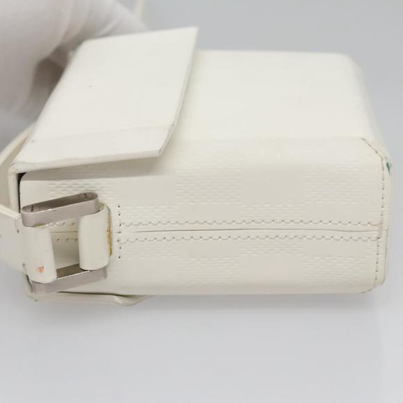 LOUIS VUITTON Damie Grasset Marty Pochette Shoulder Bag White LV Auth bs22545 - Picture 4 of 16